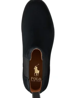 Polo Ralph Lauren Bryson Suede Chelsea Boot in Black