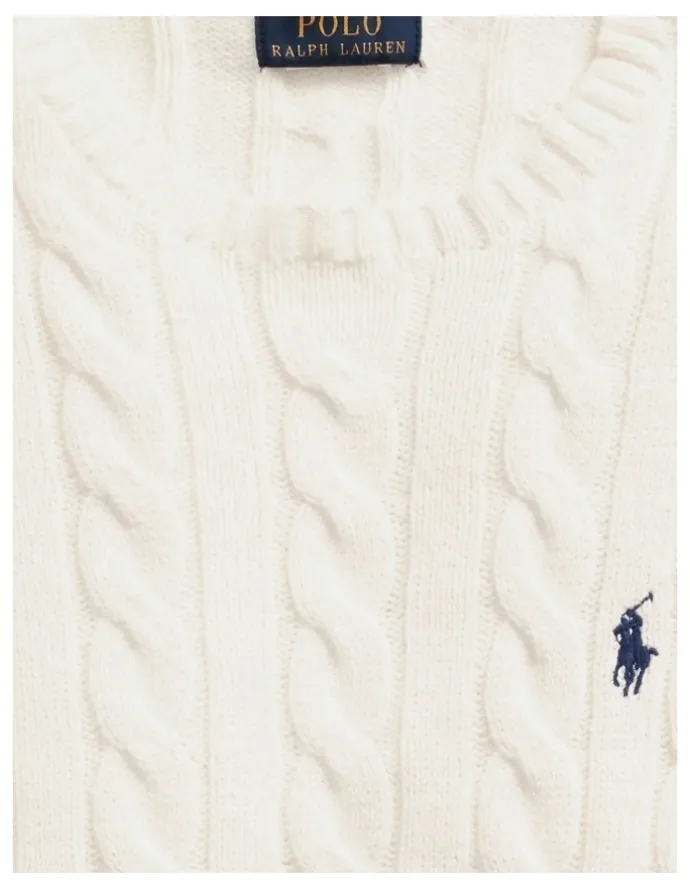 Polo Ralph Lauren Cable-Knit Cotton Sweater