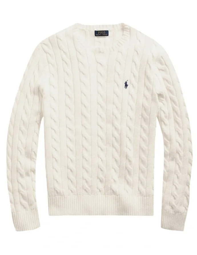 Polo Ralph Lauren Cable-Knit Cotton Sweater