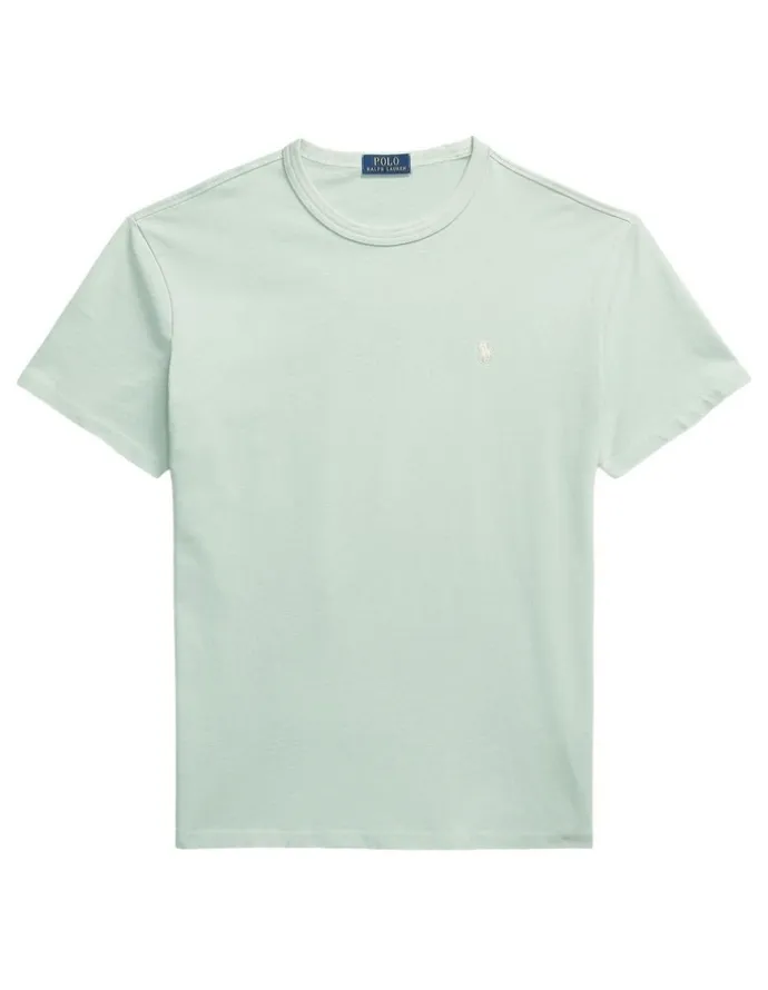 Polo Ralph Lauren Classic Fit Jersey Crewneck T-shirt in Green