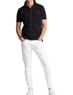 Polo Ralph Lauren Classic Fit Mesh Polo Shirt Black