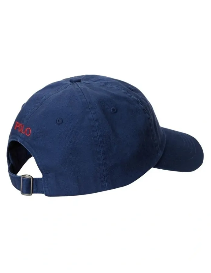 Polo Ralph Lauren Cotton Chino Baseball Cap in Blue