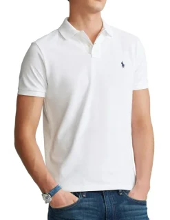 Polo Ralph Lauren Custom Slim Fit Mesh Polo Shirt