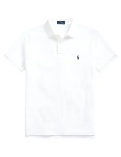 Polo Ralph Lauren Custom Slim Fit Mesh Polo Shirt
