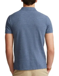 Polo Ralph Lauren Custom Slim Fit Mesh Polo Shirt