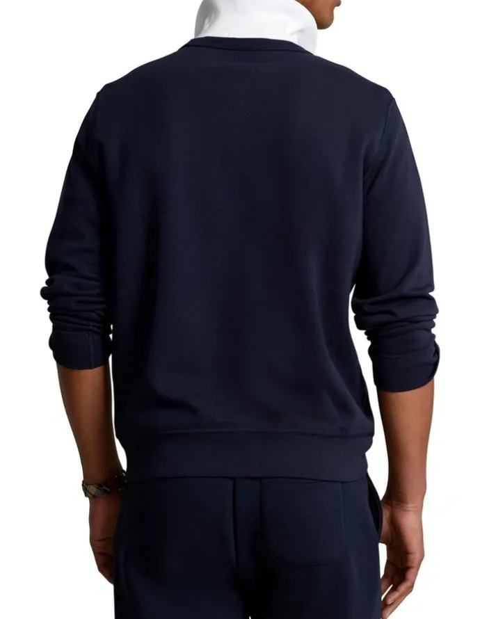 Polo Ralph Lauren Double Knit Sweatshirt in Navy