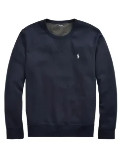 Polo Ralph Lauren Double Knit Sweatshirt in Navy
