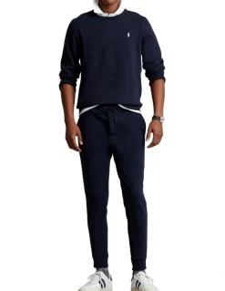 Polo Ralph Lauren Double Knit Sweatshirt in Navy