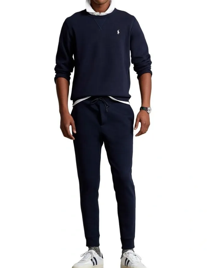 Polo Ralph Lauren Double Knit Sweatshirt in Navy