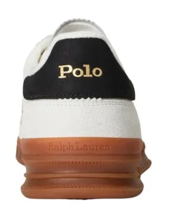Polo Ralph Lauren Heritage Aera Suede-Paneled Sneaker