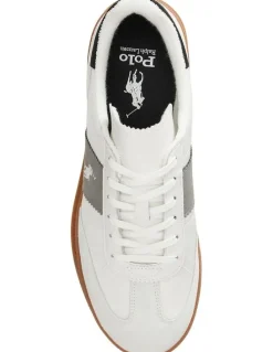 Polo Ralph Lauren Heritage Aera Suede-Paneled Sneaker