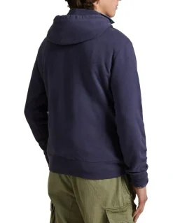 Polo Ralph Lauren Polo Bear Fleece Hoodie in Blue