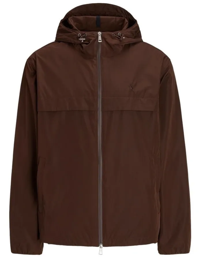 Polo Ralph Lauren The Glenmoor Hooded Jacket in Brown