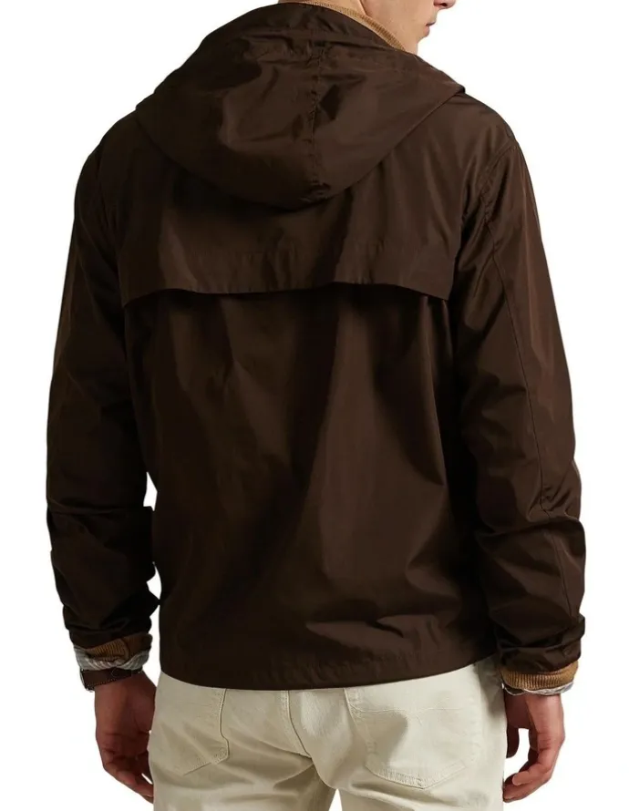 Polo Ralph Lauren The Glenmoor Hooded Jacket in Brown