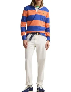 Polo Ralph Lauren The Iconic Rugby Shirt in Orange