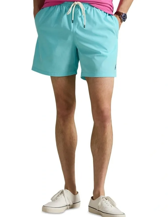 Polo Ralph Lauren Traveler Classic Swim Trunk 5.75 inch in Blue