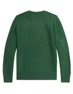 Polo Ralph Lauren Wool-Cashmere Crewneck Sweater