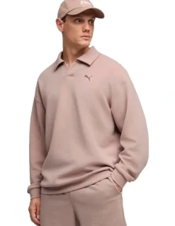 Puma Cloudspun Polo in Pink