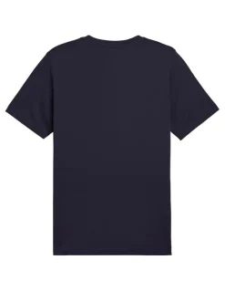 Puma Ess 2 Color No.1 Logo Tee in Blue