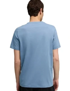 Puma Ess 2 Color No.1 Logo Tee in Blue