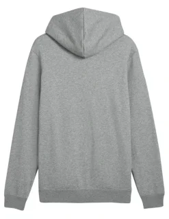 Puma Ess Full Zip Hooded Fleece Jacket in Grey