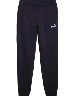 Puma Ess No. 1 Logo Sweatpants in Navy