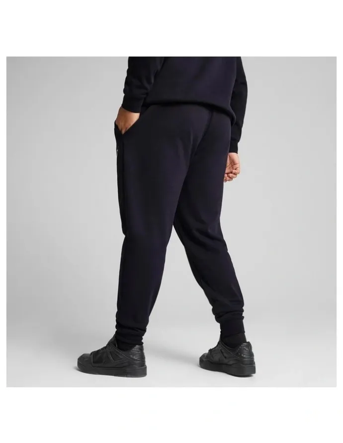 Puma Ess No. 1 Logo Sweatpants in Navy
