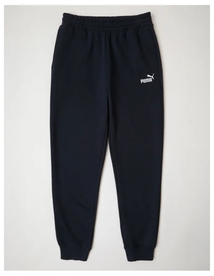 Puma Ess No. 1 Logo Sweatpants in Navy