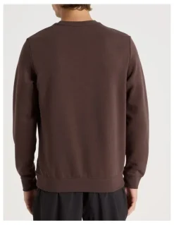 Puma Ess Small No.1 Logo Centered Crew Fl