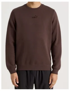 Puma Ess Small No.1 Logo Centered Crew Fl