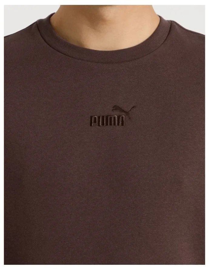 Puma Ess Small No.1 Logo Centered Crew Fl
