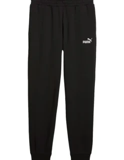 Puma Essentials No. 1 Logo Sweatpants in Black