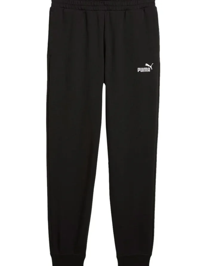 Puma Essentials No. 1 Logo Sweatpants in Black