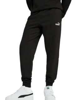 Puma Essentials No. 1 Logo Sweatpants in Black
