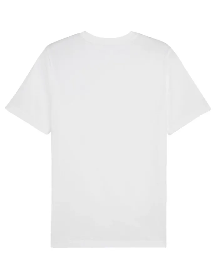 Puma Essentials Small Logo Tee in White