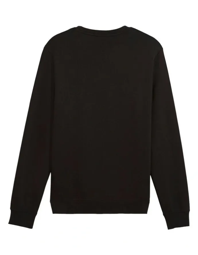 Puma Essentials Small No.1 Logo Centered Crew in PUMA Black