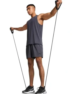 Puma M Tad Essentials 5 Woven Shorts in Grey