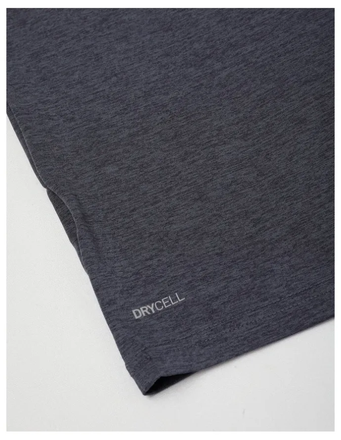 Puma Tad Essentials Heather Cat Tee M in Grey