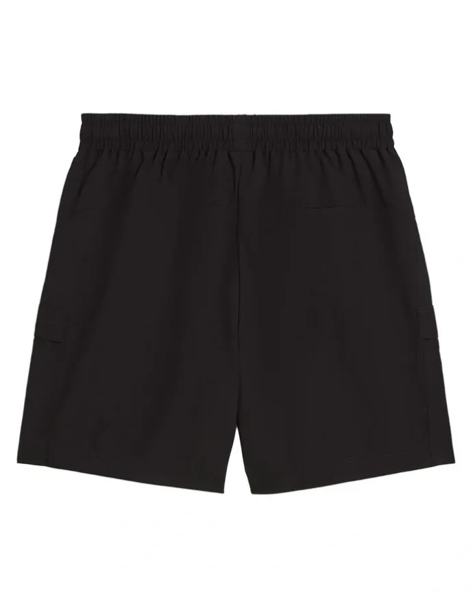 Puma Wardrobe Ess Relaxed Cargo Shorts 6 Wv in Black