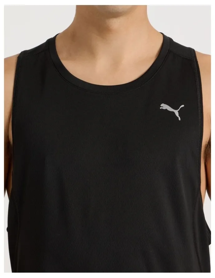 Puma M Polyester Run Velocity Tank in Black