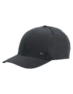 Quiksilver Brahsons Flexfit Cap in Charcoal Heather