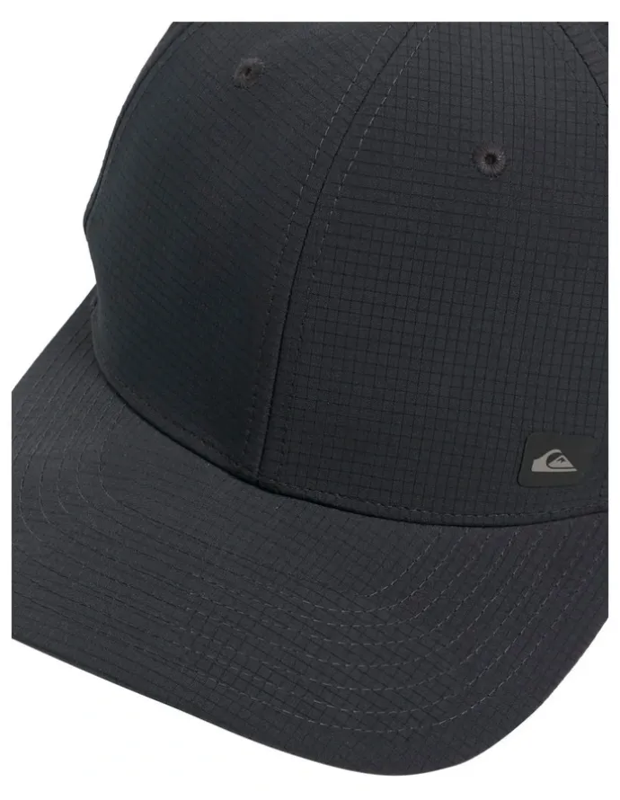 Quiksilver Brahsons Flexfit Cap in Charcoal Heather