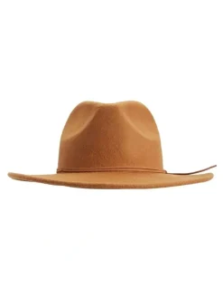 Quiksilver Burners Felt Brown Sun Hat