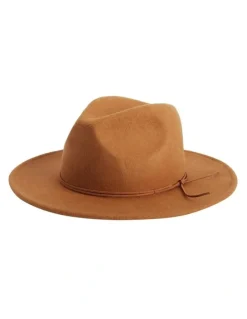 Quiksilver Burners Felt Brown Sun Hat