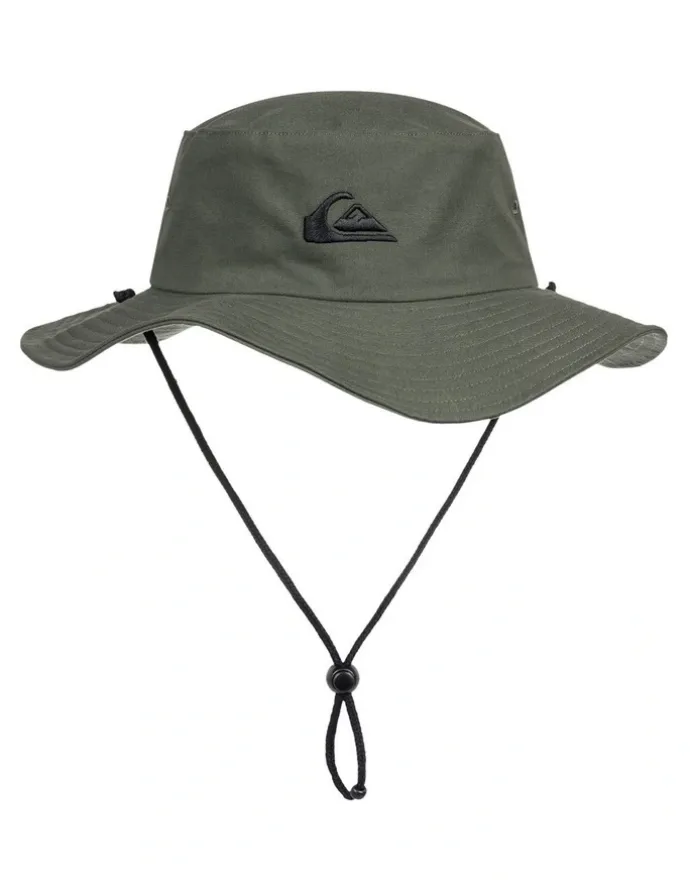 Quiksilver Bushmaster Safari Boonie Hat in Brown