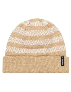 Quiksilver Calm Seas Cuff Beanie in Khaki
