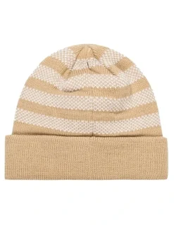 Quiksilver Calm Seas Cuff Beanie in Khaki