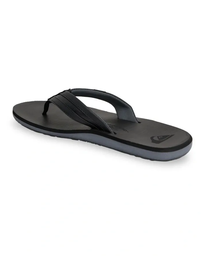 Quiksilver Carver Thongs in Black