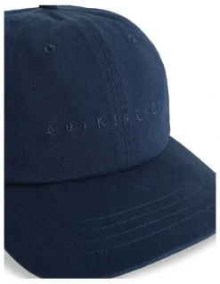 QUIKSILVER Decades Cotton Cap in Dark Denim