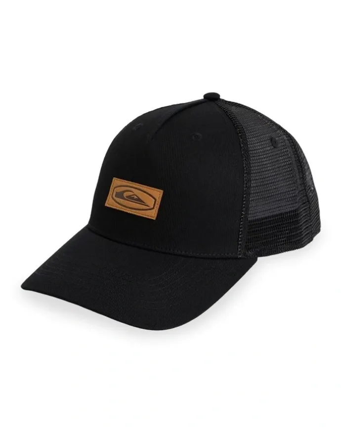 Quiksilver Decades Cotton Patch Trucker Cap Black